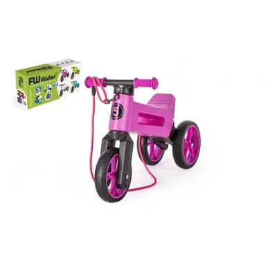 Futóbicikli FUNNY WHEELS Rider 2in1 Lila + heveder