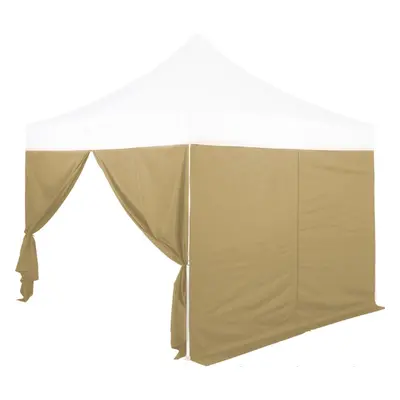 Pavilon oldalfal INSTENT® PRO 3 x 3 m Champagne