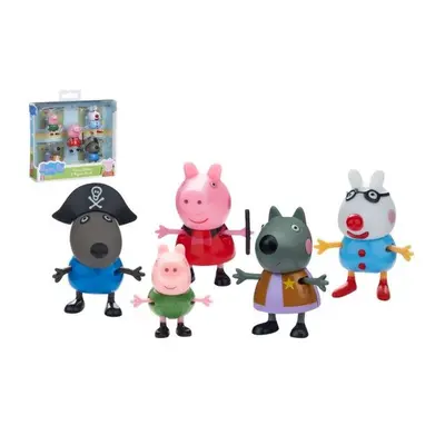 Peppa malac figurák 5 db műanyag