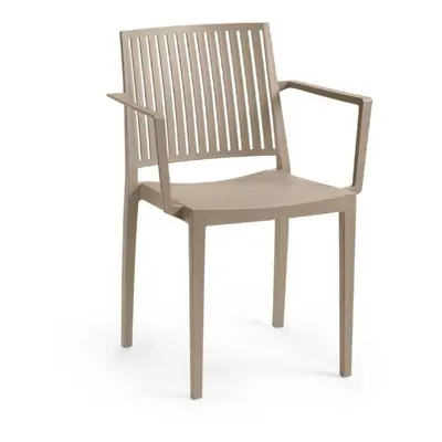 ROJAPLAST Kerti szék BARS ARMCHAIR taupe