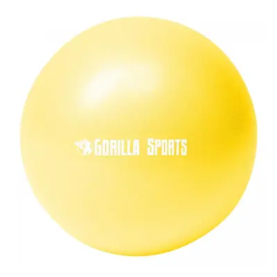 Gorilla Sports Mini pilates labda 28 cm sárga