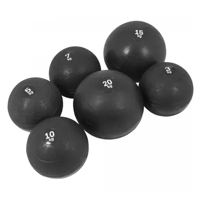 Gorilla Sports Medicinlabda szett fekete 6 db 60 kg