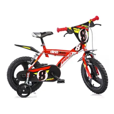 Gyerekbicikli DINO BIKES 14" piros