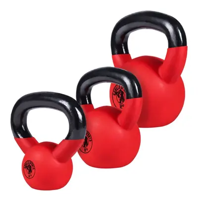 Gorilla Sports Kettlebell szett gumírozott 8-12 kg