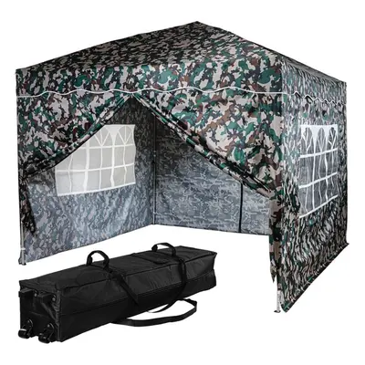 INSTENT BASIC Kerti pavilon 3 x 3 m woodland + 4 oldalfal