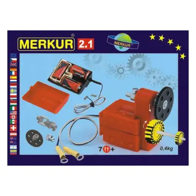 Teddies Építőkészlet MERKUR 2.1 Elektromos motor