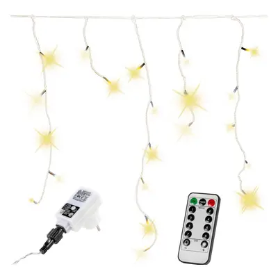 VOLTRONIC® Fényeső 5 m 200 LED meleg fehér + vezérlő