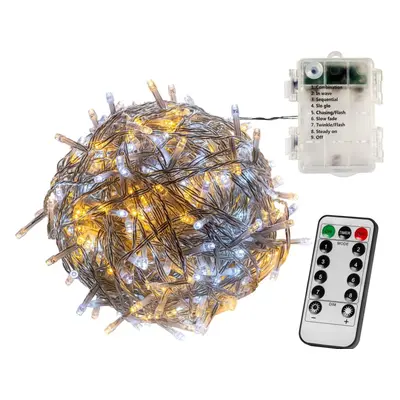 VOLTRONIC® Fényfüzér 5 m 50 LED meleg/hideg fehér