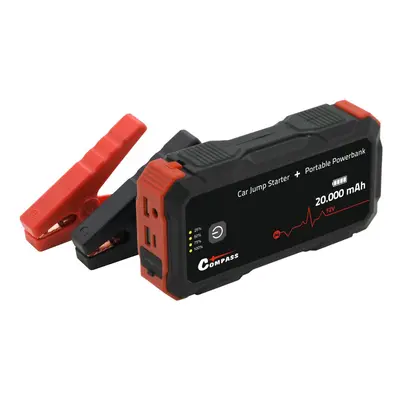 COMPASS Akkumulátor töltő 20.000mAh 2000A JUMP STARTER