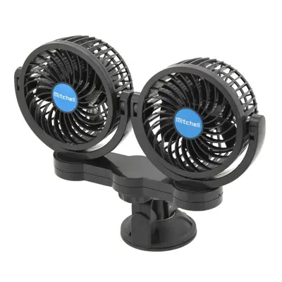 COMPASS Műszerfal ventilátor MITCHELL DUO - 12V