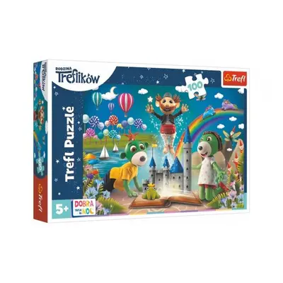 Puzzle Egy mesebeli este a Treflíkekkel 41 x 27,5 cm 100 db