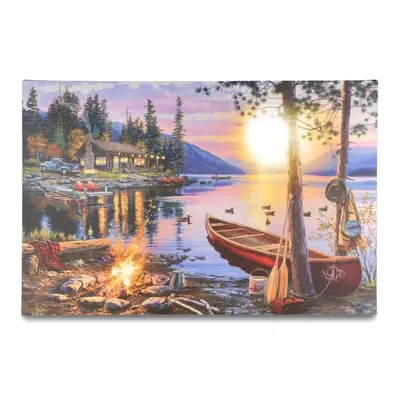 Fali kép Sunset Canada 4 LED 40 x 60 cm