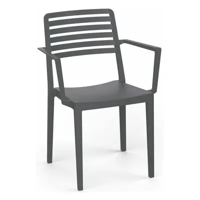 Karosszék ROW ARMCHAIR fekete