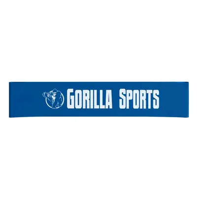 Gorilla Sports Fitnesz gumiszalag 25 lb kék