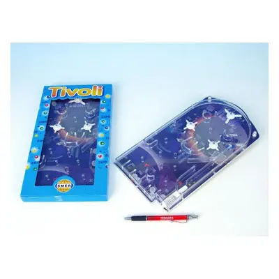 Pinball Tivoli társasjáték dobozban 17 x 31,5 x 2 cm