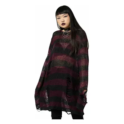 pulóver unisex - Black/Currant - KILLSTAR - KSRA005939