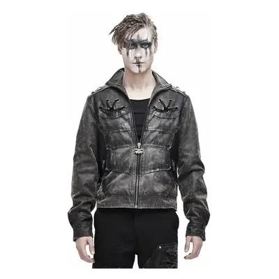 Férfi kabát DEVIL FASHION - Teenage Riot Punk Distressed