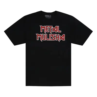 utcai póló férfi - IRON MULISHA BLK - METAL MULISHA - BLK_MMTSS2039.01