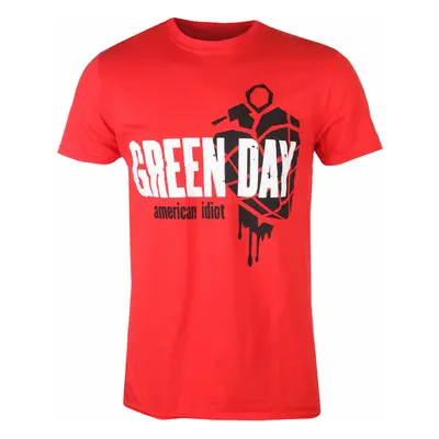 metál póló férfi Green Day - AMERICAN IDIOT HEART GRENADE - PLASTIC HEAD - PHD12451