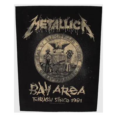 Metallica nagy felvarró - Bay Area Trash - RAZAMATAZ -BP955