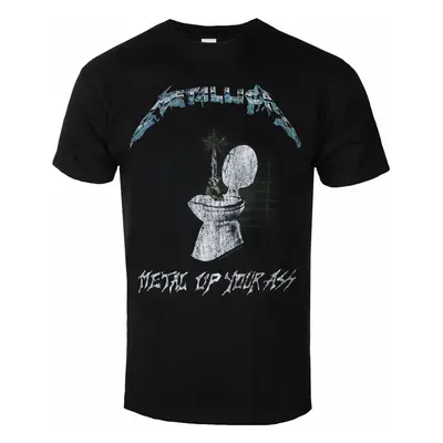 metál póló férfi Metallica - Metal Up Your Ass - ROCK OFF - RTMTLTSBMUY-2 METTS50MB PHDMTLTSBMUY