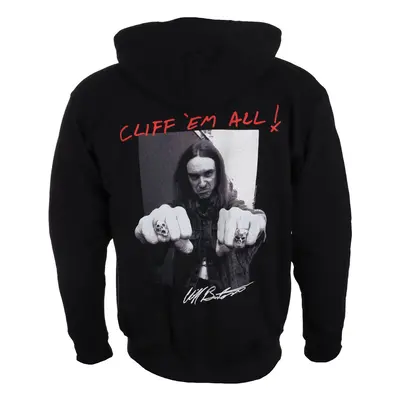 kapucnis pulóver férfi Metallica - Cliff Burton - NNM - RTMTLZHBFIS