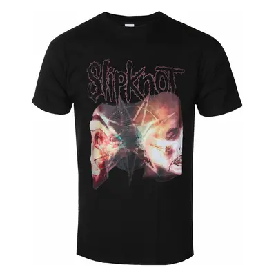 metál póló férfi Slipknot - Faces - ROCK OFF - SKTS136MB