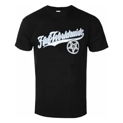 utcai póló férfi - Portola - HUF x THRASHER - ts01922-black