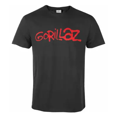 metál póló férfi Gorillaz - LOGO - AMPLIFIED - ZAV210J38_CC