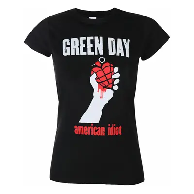 metál póló női Green Day - AMERICAN IDIOT HEART - PLASTIC HEAD - PHD12450G