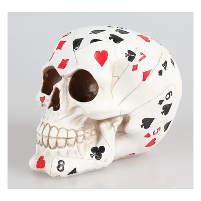 dekoráció Dead Mans Hand Skull - AL50067