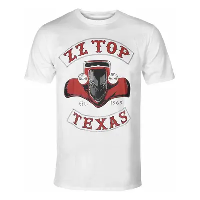 metál póló férfi ZZ-Top - Texas - HYBRIS - ER-1-ZZT006-H70-14-WH