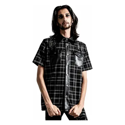 Férfi ing KILLSTAR - Daze Button-Up - ASH TARTAN