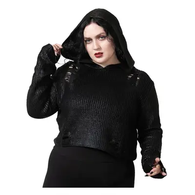 pulóver női - High Moon Foil Knit Crop - KILLSTAR - KSRA005166