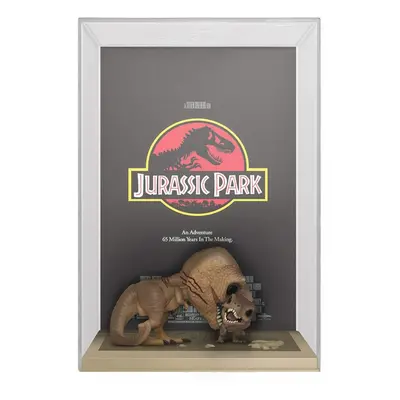 Figurák Jurassic Park - POP! Tyrannosaurus Rex & Velociraptor