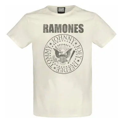 metál póló férfi Ramones - VINTAGE SHIELD - AMPLIFIED - ZAV210RAM_VW