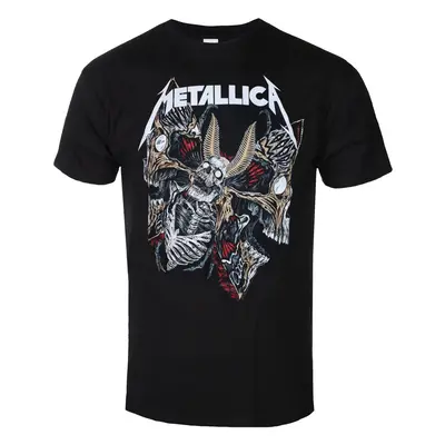 metál póló férfi Metallica - Skull Moth - ROCK OFF - METTS38MB