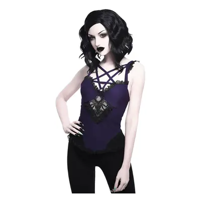 TOP női - Lydia Harness - KILLSTAR - KSRA001659