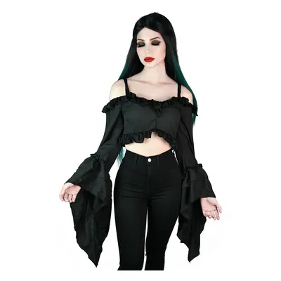 póló női - Tessa Terror Chiffon Top - KILLSTAR - KSRA003494