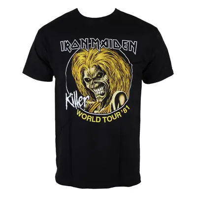 metál póló férfi Iron Maiden - Killers World Tour - ROCK OFF - IMTEE43MB