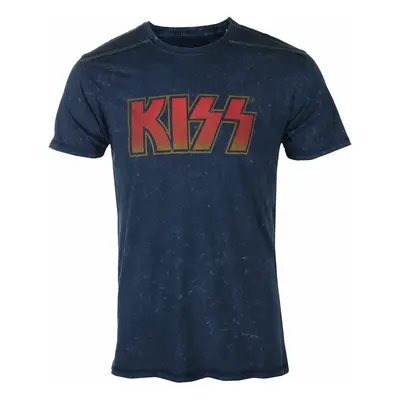 metál póló férfi Kiss - Classic Logo - ROCK OFF - KISSSWASH02MN