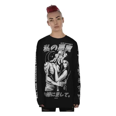 póló unisex - Demon Lover Long Sleeve Top - KILLSTAR - KSRA002262