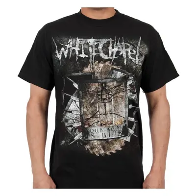 metál póló férfi Whitechapel - Agony Is Bliss (Broken Glass) - INDIEMERCH