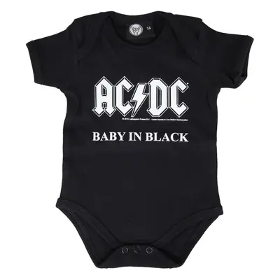 Baba rugdalózók gyermek AC-DC - Baby in Black - METAL-KIDS - 504.30.8.7