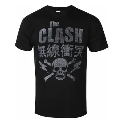 metál póló férfi Clash - Skull & Crossbone - ROCK OFF - CLTS13MB