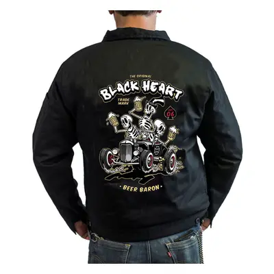 tavaszi/őszi dzseki - BEER BARON - BLACK HEART - 006-0010-BLK