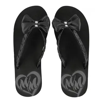 flip-flop női - METAL MULISHA - BLK_SP7784001.01