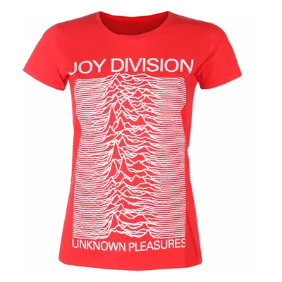 metál póló női Joy Division - Unknown Pleasures FP RED - ROCK OFF - JDTS04LR