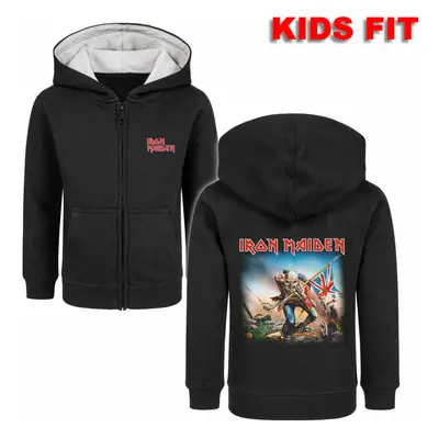 kapucnis pulóver gyermek Iron Maiden - Trooper - METAL-KIDS - 544.39.8.999