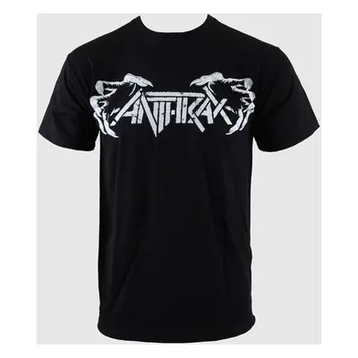 metál póló férfi Anthrax - Death Hands - ROCK OFF - ANTHTEE01MB